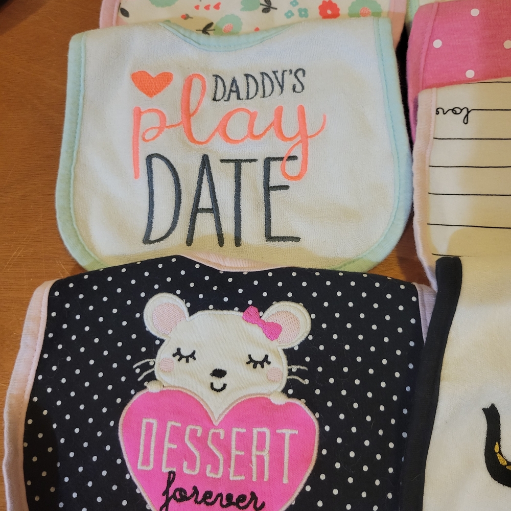 Colorful Baby Bib Set - Picture 2 of 5